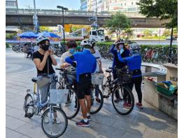 부천시, 자전거·킥보드 안전 합동 캠페인 전개 기사 이미지