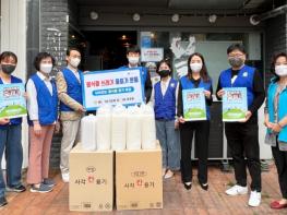 수원시 장안구 정자3동 바르게살기운동위원회, 음식물류 폐기물 줄이기 캠페인 펼쳐 기사 이미지